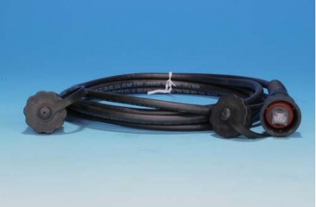Патч-корд промышленный PC-IE-LPM-STP-RJ45-RJ45-C5e-10M-BK F/UTP экран. IP67 кат.5e с защ. крышками 10м черн. Hyperline 46988 1201793