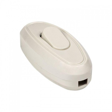 Переключатель на шнур бел. 6А 250В EKF APB6-10 254963