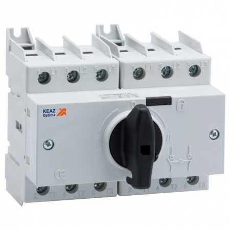 Переключатель нагрузки малогабаритный 3п 100А OptiSwitch D LC2 КЭАЗ 145111 329418