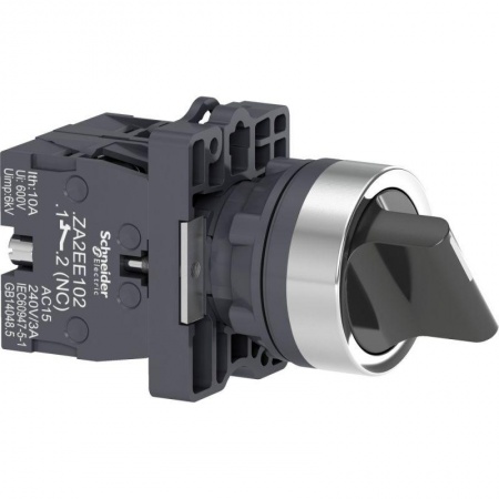 Переключатель НО+НЗ короткая ручка 2 поз. с фиксацией SchE XA2ED25 1146559