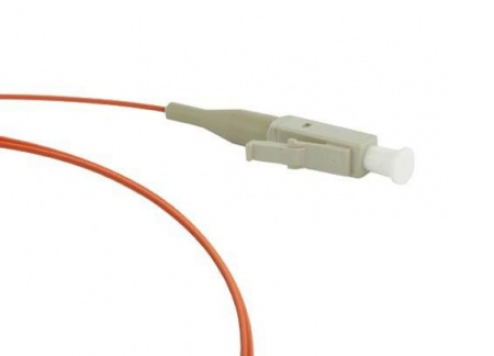 Пигтейл FPT-B9-50-LC/PR-1M-LSZH-OR (FPT9-50-LC-PC-1M) волоконно-оптический MM 50/125 (OM2) LC 1м LSZH Hyperline 35448 407505