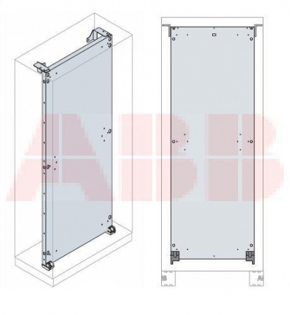 Плата монтажная 2000х600мм ABB EA2060 1074832