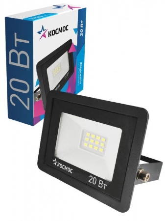 Прожектор 20Вт 1600лм 6500К IP65 Космос K_PR5_LED_20 300139