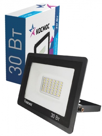 Прожектор 30Вт 2400лм 6500К IP65 Космос K_PR5_LED_30 300140