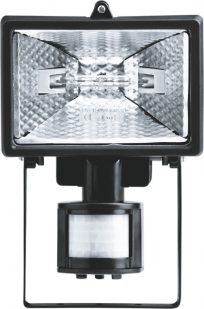 Прожектор 94 609 NFL-SH1-150-R7s/BL 150Вт R7s IP44 (ИО 150вт черн. с датчиком движ.) Navigator 94609 61584