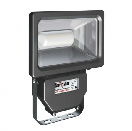 Прожектор 94 630 NFL-P-30-4K-BL-IP65-LED LED 30Вт IP65 4000К (аналог ИО 100Вт) Navigator 18678 260630