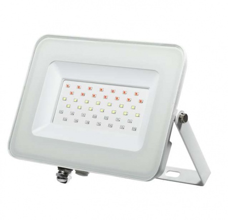 Прожектор PFL- 30Вт RGB WH IP65 Jazzway 4895205012103 1240827