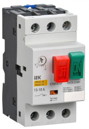 Пускатель ПРК32-18 In18А Ir13-18А Ue 660В ИЭК DMS11-018 195951