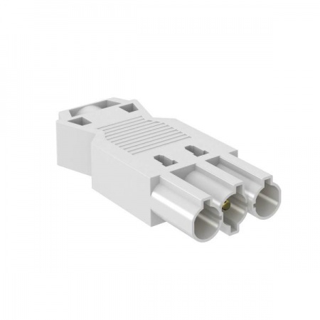 Разъем 3п Modul45connect вилка 16А 250B ST-S GST18i3p W бел. OBO 6108055 1138506
