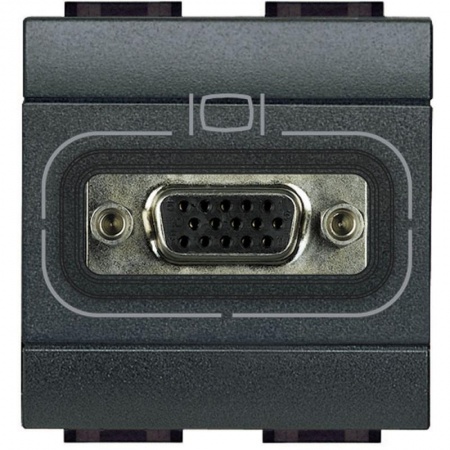 Разъем HD15 LivingLight антрацит Leg BTC L4282 1041341