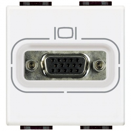 Разъем HD15 LivingLight бел. Leg BTC N4282 1041342