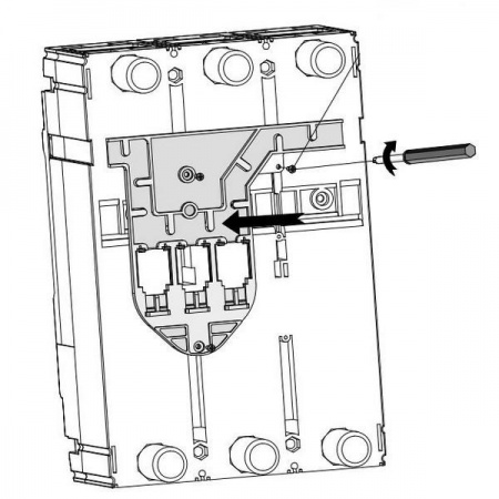 Разъем для втычного SUSOL MCCB ASS'Y BASE CONNECTOR TS800 LSIS 83261174806 1207562