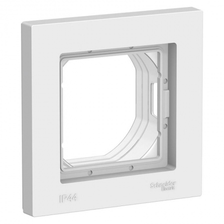 Рамка 1-м ATLAS DESIGN AQUA IP44 бел. SchE ATN440101 1240172