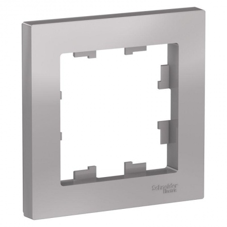 Рамка 1-м ATLAS DESIGN алюм. SchE ATN000301 1240220