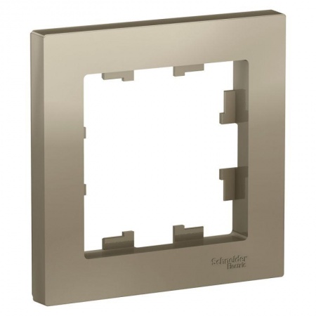 Рамка 1-м ATLAS DESIGN шампань SchE ATN000501 1240306