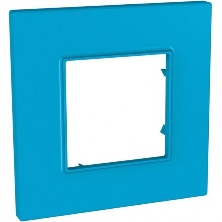 Рамка 1-м Unica quadro голубика SchE MGU4.702.26 210779