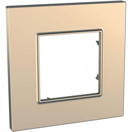 Рамка 1-м Unica quadro медь SchE MGU6.702.56 212507