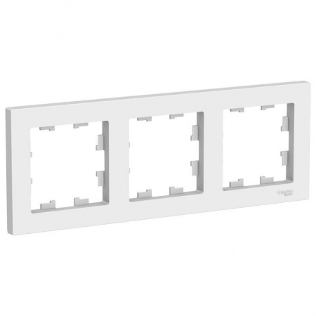 Рамка 3-м ATLAS DESIGN универс. бел. SchE ATN000103 1240126