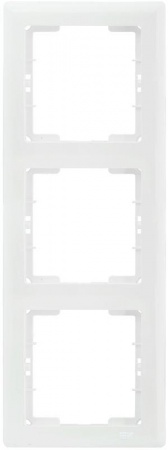 Рамка 3-м BOLERO РB-3-ББ верт. бел. ИЭК EMB31-K01 1233550