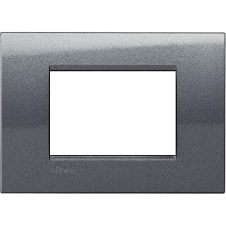 Рамка 3-м LivingLight "Сталь" Leg BTC LNA4803AC 1215795
