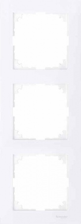 Рамка 3-м M-Pure бриллиантовый бел. SchE MTN4030-3625 1126644