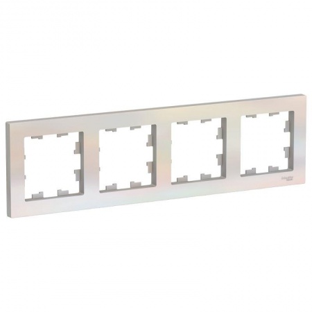Рамка 4-м ATLAS DESIGN универс. жемчуг SchE ATN000404 1240266