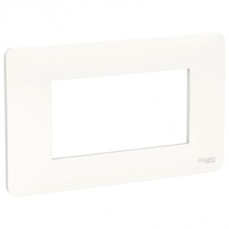 Рамка 4-мод. UNICA MODULAR бел. SchE NU210418 1240967