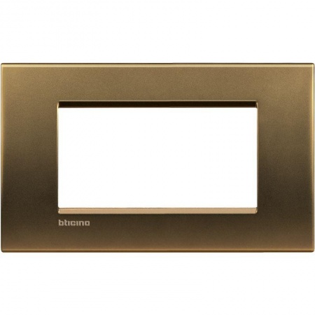 Рамка 4мод. LivingLight прямоугол. бронза Leg BTC LNA4804BZ 1041773