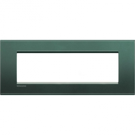 Рамка 7мод. LivingLight прямоугол. зел. шелк Leg BTC LNA4807PK 1041799