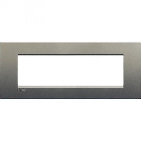 Рамка 7мод. LivingLight прямоугол. сер. шелк Leg BTC LNA4807AE 1041810