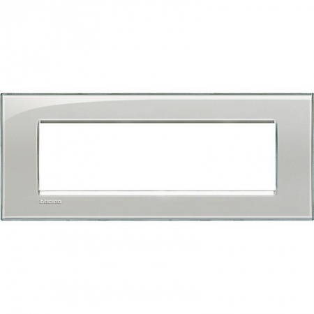Рамка 7мод. LivingLight прямоугол. серое небо Leg BTC LNA4807KG 1041809