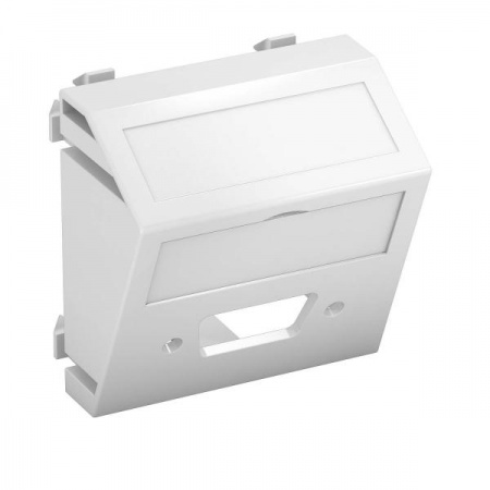 Рамка Modul45 мультимедийная VGA/D-Sub9 MTS-DB O RW1 бел. OBO 6104718 357996