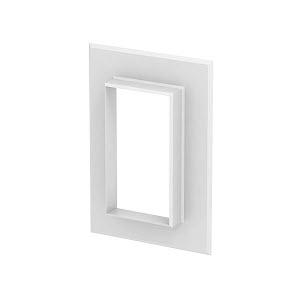 Рамка настенная стыковая кабель-канала Rapid 80 70х130мм G-AWAG70130RW алюм. бел. OBO 6278850 1138609