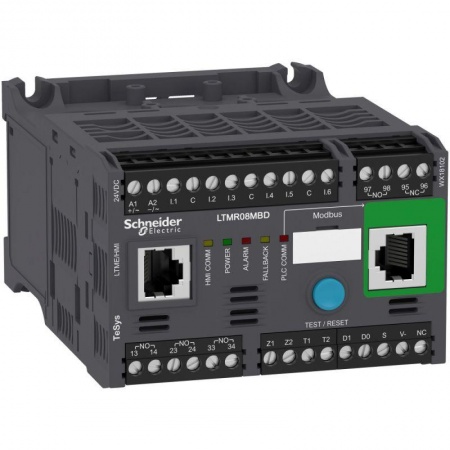 Реле TESYS T MODBUS 0.4-8A 24V DC SchE LTMR08MBD 223099