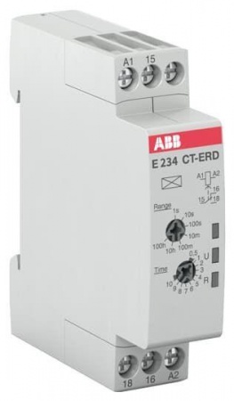 Реле времени CT-ERD (0.05-100ч)1ПК ABB 1SVR500100R0000 47622