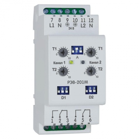 Реле времени OptiDin РЭВ 201М У3.1 КЭАЗ 114067 1024235