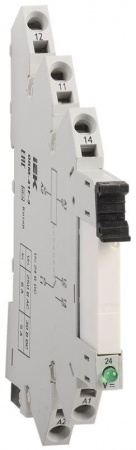 Реле интерфейсное ORM 3 1NO+1NC 24В DC ИЭК ORM-41F-3 463906