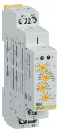 Реле напряжения ORV 1ф 220В AC ИЭК ORV-01-A220 463865
