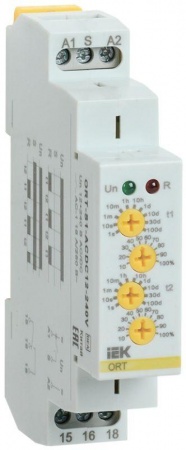 Реле циклическое ORT 1 конт. 12-240В AC/DC ИЭК ORT-S1-ACDC12-240V 463855