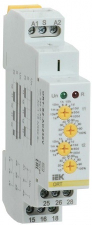 Реле циклическое ORT 2 конт. 230В AС ИЭК ORT-S2-AC230V 463856