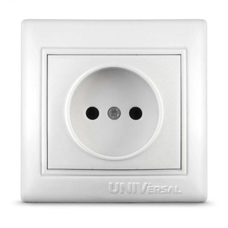 Розетка 1-м СП Севиль 16А IP20 бел. Universal С0022 75159