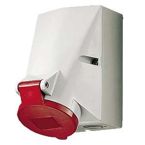 Розетка 16А 7п 6ч 400В IP44 Mennekes 734 491383