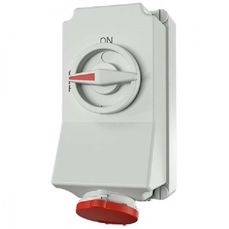 Розетка DUO 4п 16А 6ч 400В IP44 Mennekes 5100A 510046
