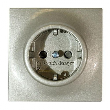 Розетка Impuls 2P+E защ. шторки шампань ABB 2013-0-4979 31165