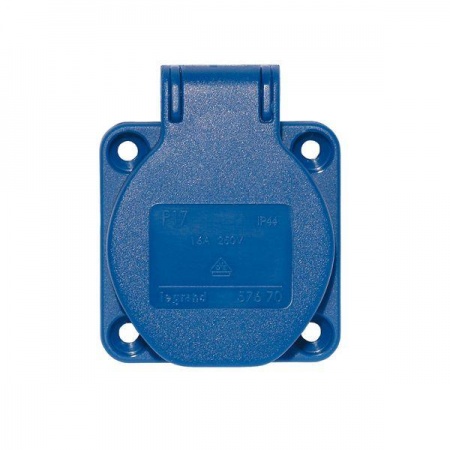Розетка P17 Schuko 16А 230В 50х50 IP44 Leg 057670 252898