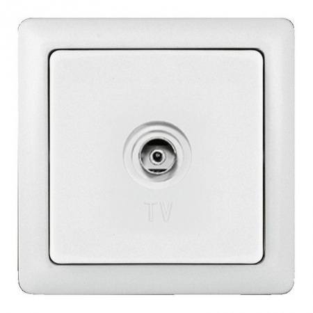 Розетка TV СП Хит оконечная бел. SchE RAT-1S3-B 1118044