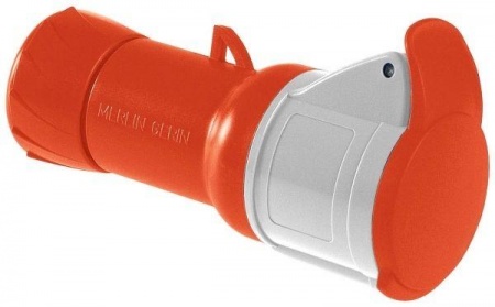 Розетка кабельная 16А 380В 3P+N+E IP44 SchE PKF16M435 120818