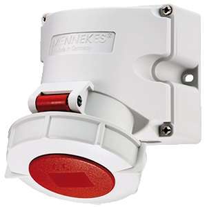 Розетка кабельная 32А 5п 6ч 400В IP67 Mennekes 9382 449552