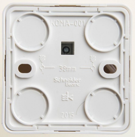 Розетка компьютерная ОП Этюд RJ45 CAT.5E бел. SchE KOMA-001B 401791
