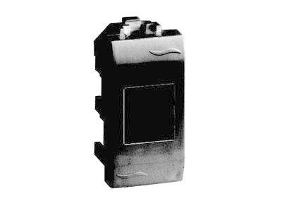 Розетка компьютерная СП Brava 1мод. RJ45 CAT.6A черн. ДКС 77678N 1025730